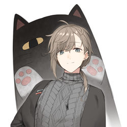 This is a pixiv picture whose title is 叶くん.