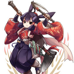 This is a pixiv picture whose title is サクナヒメ.