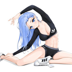 This is a pixiv picture whose title is Stretch.