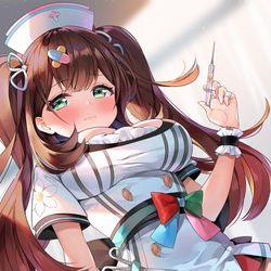 This is a pixiv picture whose title is 花守へるし.