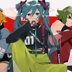 This is a pixiv picture whose title is PaⅢ.REVOLUTION.