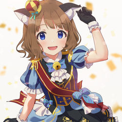This is a pixiv picture whose title is スマイルキャットランド.