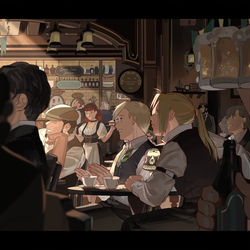This is a pixiv picture whose title is The Elrics.
