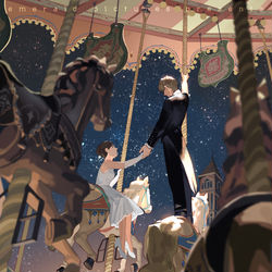 This is a pixiv picture whose title is 洋画まとめ.