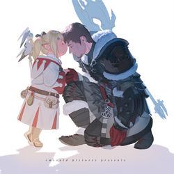 This is a pixiv picture whose title is FF14 logs.
