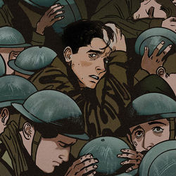 This is a pixiv picture whose title is 映画二次創作.