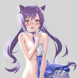 This is a pixiv picture whose title is 刻晴~.