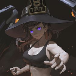 This is a pixiv picture whose title is Maki.