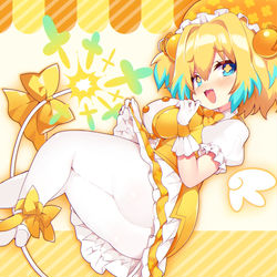 This is a pixiv picture whose title is パイにゃん💛.