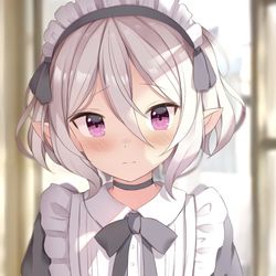 This is a pixiv picture whose title is メイドのコッコロちゃん.