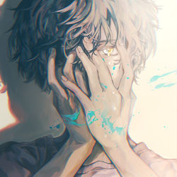 This is a pixiv picture whose title is 頭の中のピカソ.