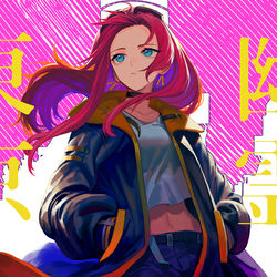 This is a pixiv picture whose title is 幽霊東京/Covered By 多々星カイリ.