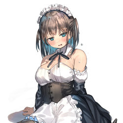 This is a pixiv picture whose title is …(>_<)💦.