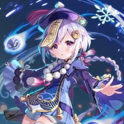 This is a pixiv picture whose title is 七七ちゃん.