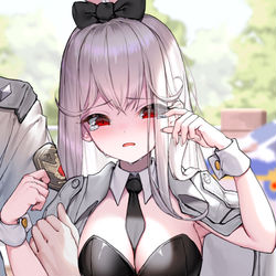 This is a pixiv picture whose title is 怪しいバニーガール.