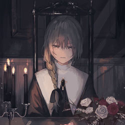 This is a pixiv picture whose title is 桃のタルト.