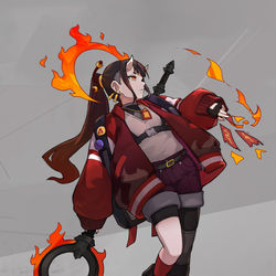 This is a pixiv picture whose title is ☲ LI.