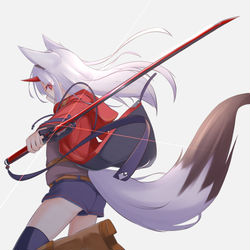 This is a pixiv picture whose title is ハクアちゃん.
