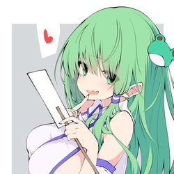 This is a pixiv picture whose title is その大きさで現人神は無理でしょ.