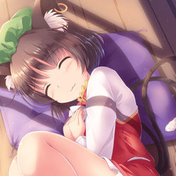 This is a pixiv picture whose title is 軒下の日差し.