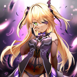 This is a pixiv picture whose title is Fischl.