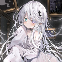 This is a pixiv picture whose title is ゴーストちゃん.