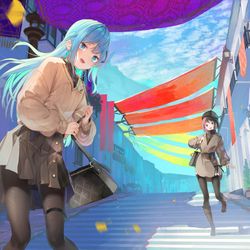 This is a pixiv picture whose title is ねぇ.