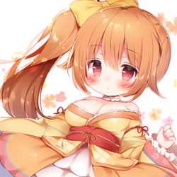 This is a pixiv picture whose title is 💛.