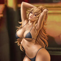 This is a pixiv picture whose title is Shadow Queen Peach.