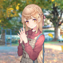 This is a pixiv picture whose title is 秋は夕暮れ。.