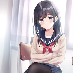 This is a pixiv picture whose title is 「もう、仕方がないなぁ」.