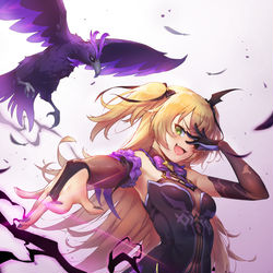 This is a pixiv picture whose title is GenshinImpact Fischl.
