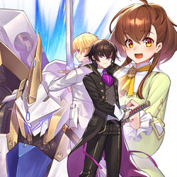 This is a pixiv picture whose title is 俺は星間国家の悪徳領主!2巻.