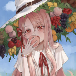 This is a pixiv picture whose title is 魔女.