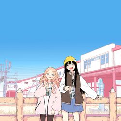 This is a pixiv picture whose title is ふたりエスケープ ①.