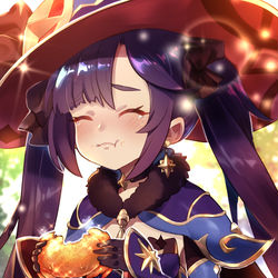 This is a pixiv picture whose title is はらぺこモナちゃん.