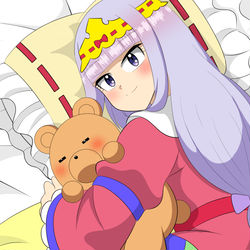 This is a pixiv picture whose title is スヤリス姫（魔王城でおやすみ）.