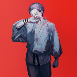 This is a pixiv picture whose title is 狛治.