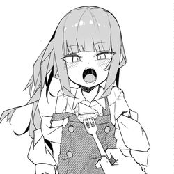 This is a pixiv picture whose title is 霞の進水日なのでケーキをあげた.