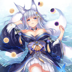This is a pixiv picture whose title is 信濃.