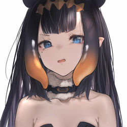 This is a pixiv picture whose title is Ninomae Ina'nis.