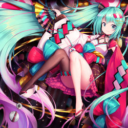 This is a pixiv picture whose title is マジカルミライ2020.