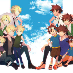 This is a pixiv picture whose title is たいちさんとやまとさん.