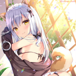 This is a pixiv picture whose title is 次のご奉仕を教えていただけますか？.