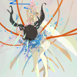 This is a pixiv picture whose title is 縛.