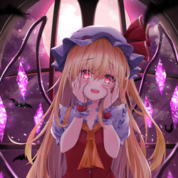 This is a pixiv picture whose title is 満月の夜.