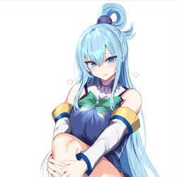 This is a pixiv picture whose title is アクア様.