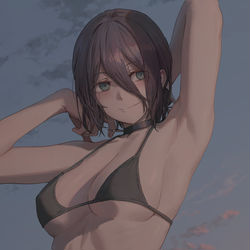 This is a pixiv picture whose title is レゼ (Reze).