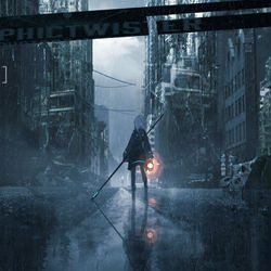 This is a pixiv picture whose title is 等候.