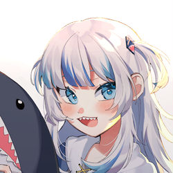 This is a pixiv picture whose title is 🦈🦈.